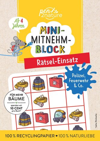 Mini-Mitnehm-Block Rätsel-Einsatz