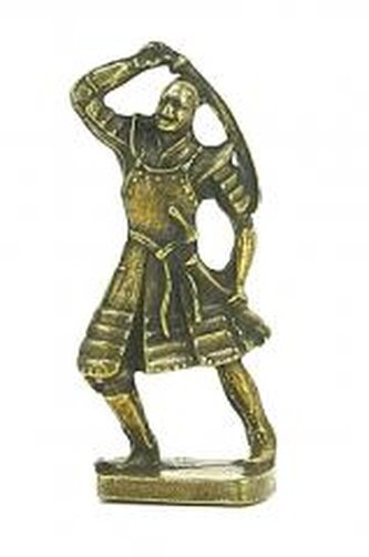 Figurka metalowa Samuraj 3,5cm