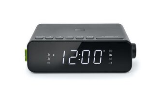 Radiobudík s bezdrátovým nabíjením "M-175WI", černá, MUSE M-175 WI