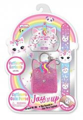 Słuchawki+portfelik+bransoletka slap Kotorożec