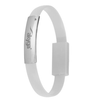 Akyga adaptér USB-A /USB type C 23cm/ABS/bílá