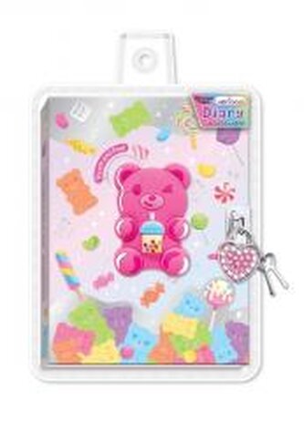 Pamiętnik na kłódkę Miś żelowy