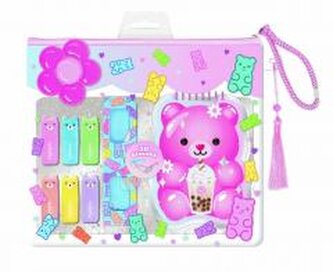 Kolorowanka + okulary 3D Miś