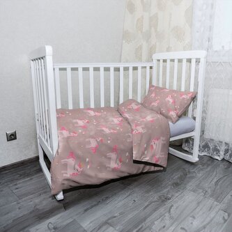 Dětské povlečení do postýlky Pony: 120x90 / 40x60