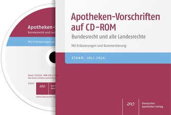 Apotheken-Vorschriften auf CD-ROM V2/2025