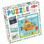 Moje pierwsze puzzle: Wszyscy na pokład! 4x6el.