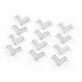 1651 ZABEZPIECZENIE DO MEBLI NAROŻNIKI 12SZT