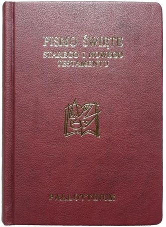 Biblia Pielgrzyma oprawa ekologiczna, panigatory