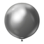 Balonek chromový tmavě šedý, Mirror Space Grey 60 cm/24"