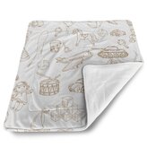 Deka pro miminko Dětská doprava: 80x100 cm