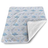 Deka pro miminko Létající talíře a rakety: 80x100 cm