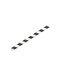 Papírové brčko Jumbo černo-bílé proužky 8/150 mm ideal pack® bal/100 ks