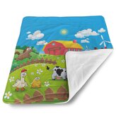 Deka pro miminko Farma: 90x120 cm
