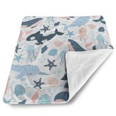 Deka pro miminko Dětský mořský svět: 80x100 cm