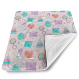 Deka pro miminko Chrastítko a čepičky: 80x100 cm