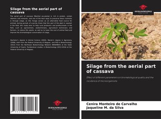 Silage from the aerial part of cassava
