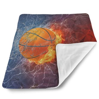 Deka pro miminko Basketbalový míč: 80x100 cm