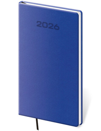 Kapesní diář Soft modrý