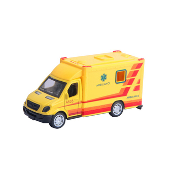 Auto ambulance kov/plast