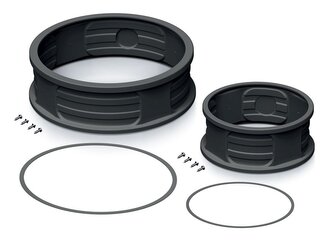 Nástavec UNGROUND EXTENSION na podzemní nádrž - barva: černá