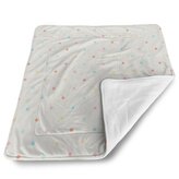 Deka pro miminko Barevné tečky na béžové: 80x100 cm