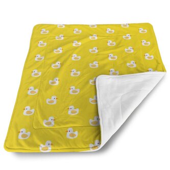 Deka pro miminko Bílé kachničky: 80x100 cm