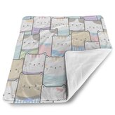 Deka pro miminko Barevná koťátka: 90x120 cm