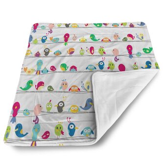 Deka pro miminko Ptáčci: 90x120 cm