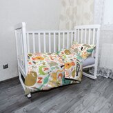 Dětské povlečení do postýlky Zoo abeceda: 130x90 / 40x60