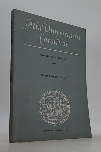 Studia psychologica V