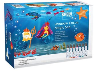 Sada barev na sklo Window Color "Magic Sea", KREUL Sada barev na sklo Window Color "Magic Sea", KREUL