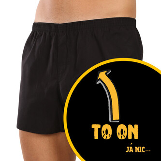 Pánské trenky Nedeto To on já nic (1NTF10) XL