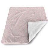 Deka pro miminko Růžové vlaštovky z papíru: 80x100 cm