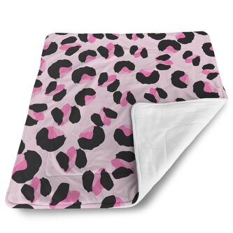 Deka pro miminko Růžový gepard: 90x120 cm