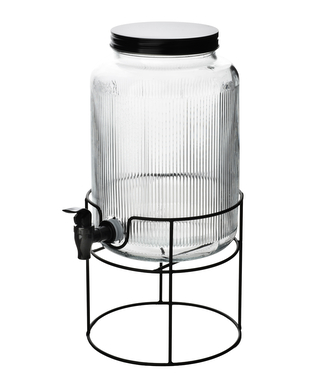 MODERN KITCHEN Szklany słój z kranikiem5,2L