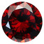 CZ08-1.25_100 CZ Kubický zirkon - Garnet, 100 ks - červená