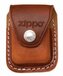 17002 ZIPPO kožená kapsička hnědá