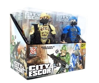 Figurka wojownik, różne wzory