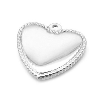 OK1436-ST Ocelový přívěšek srdíčko - srdce