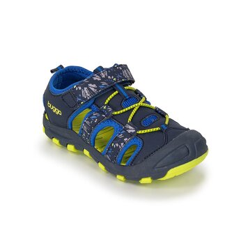 Chlapecké sandály BUGGA LUMA Dark Blue/Yellow - tmavě modré - 27