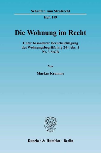 Die Wohnung im Recht