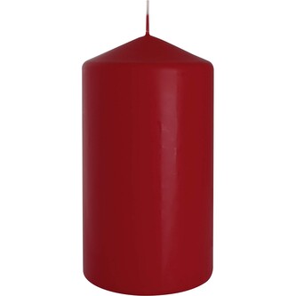 Svíčka válec 8 x 15 cm, vínová