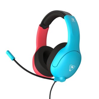 Herní sluchátka Turtle Beach Airlite Fit, pro Nintendo Switch, modro-červená