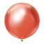 Balonek chromový červený, Mirror Red 60 cm/24"