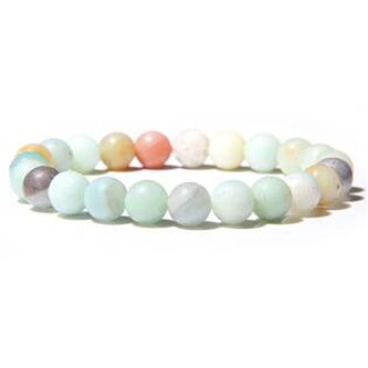 KN318 Korálkový náramek Amazonite