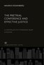 The Pretrial Conference and Effective Justice