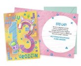 Karnet Urodziny 13