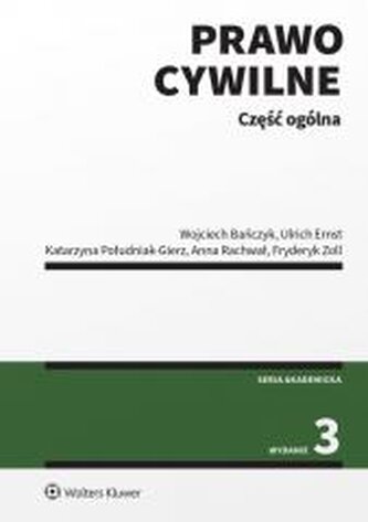Prawo cywilne. Część ogólna w.3