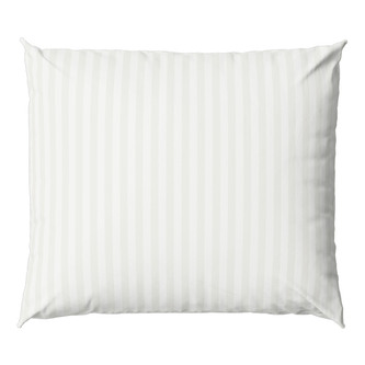 POSZEWKA 70X80 FASHION 010 JEDOBARWNA BIAŁA PRĄŻEK 1 CM SAT. BAW.LM.