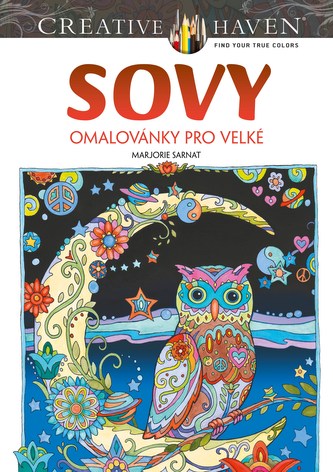 Sovy - omalovánky pro velké Sovy - omalovánky pro velké